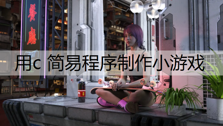 用c 简易程序制作小游戏
