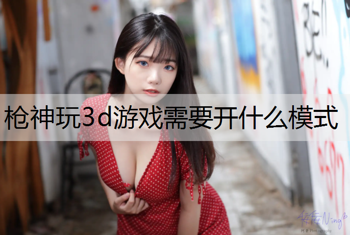 枪神玩3d游戏需要开什么模式